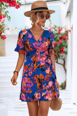 Flower Print Dress