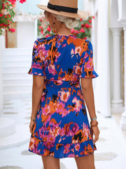 Flower Print Dress